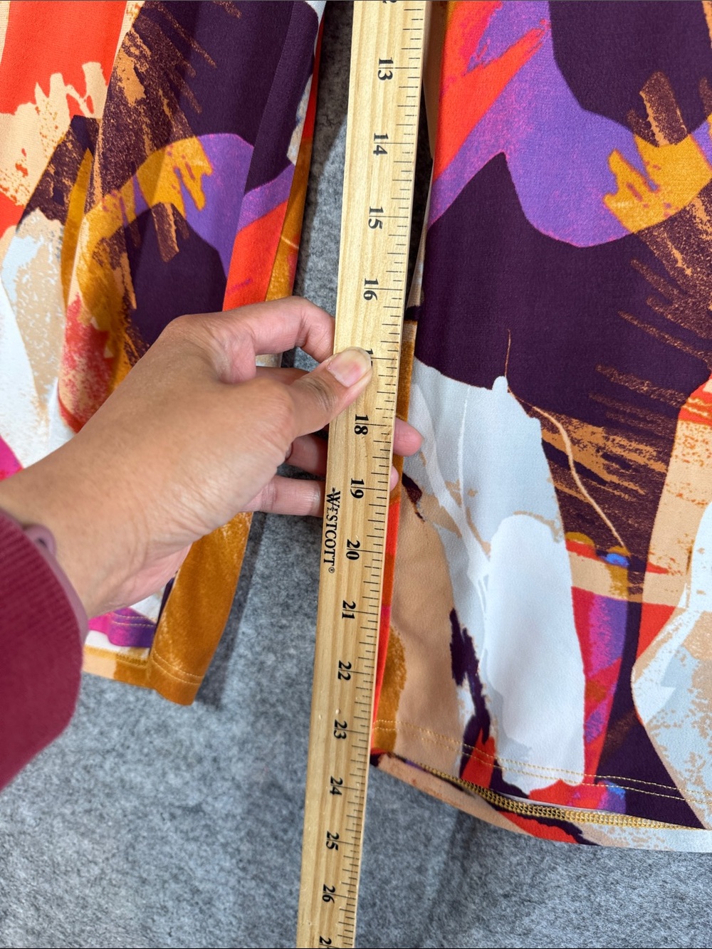 Marallis Wide Leg Pants Abstract Print XL Boho Palazzo Resort Vacation Summer - Picture 5 of 13